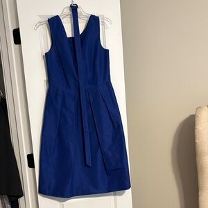 J. Crew Royal Blue Midi Dress